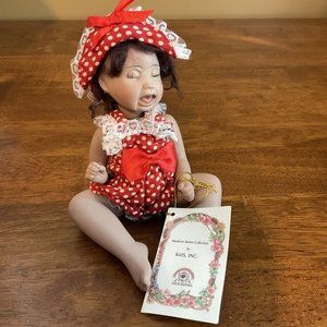 Kais Porcelain Doll  “Mimi’s Tantrum” Baby Girl Created By Melissa McCrory